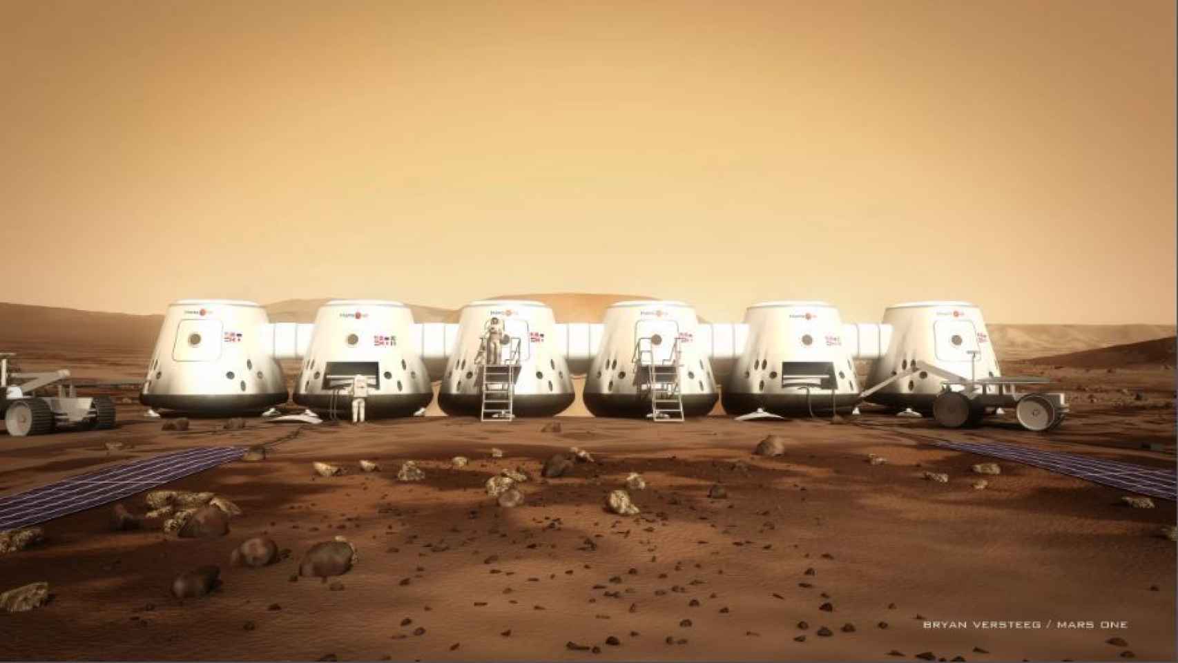 El concepto original del Mars One.