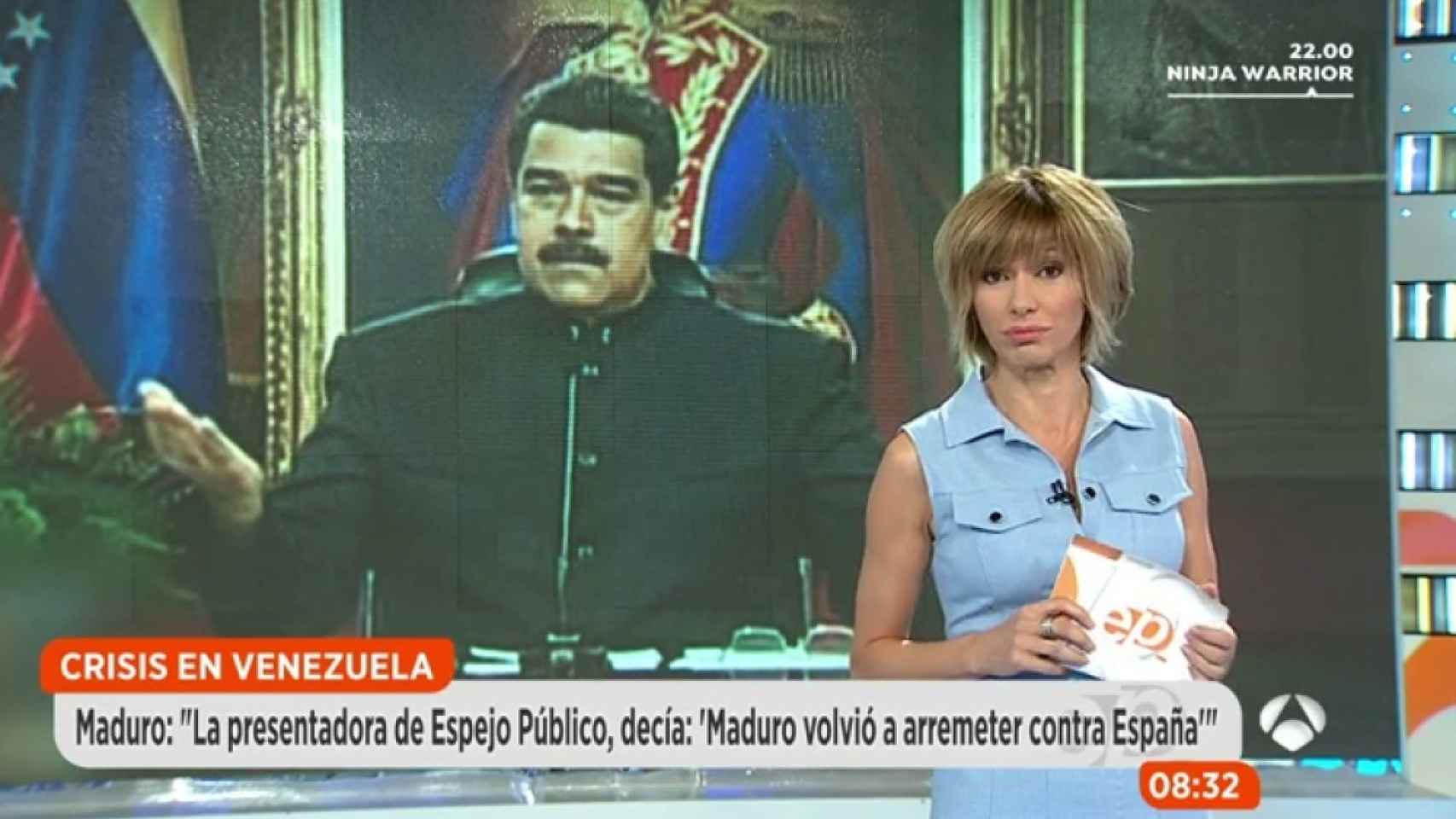 Maduro se burla e imita a Susanna Griso y la presentadora responde