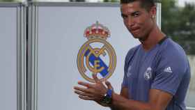 Cristiano Ronaldo, durante el media day del Real Madrid.