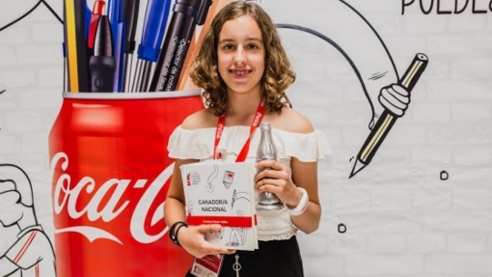 Image: Cristina Pérez Valles gana el Concurso Coca-Cola Jóvenes Talentos de Relato Corto