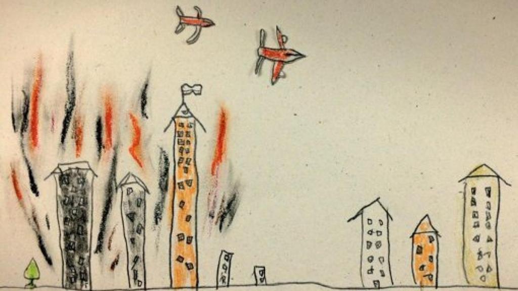 Image: Si no soy no puedo ser: Los niños refugiados dibujan la tragedia