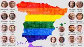 Los homosexuales más influyentes de cada comunidad autónoma