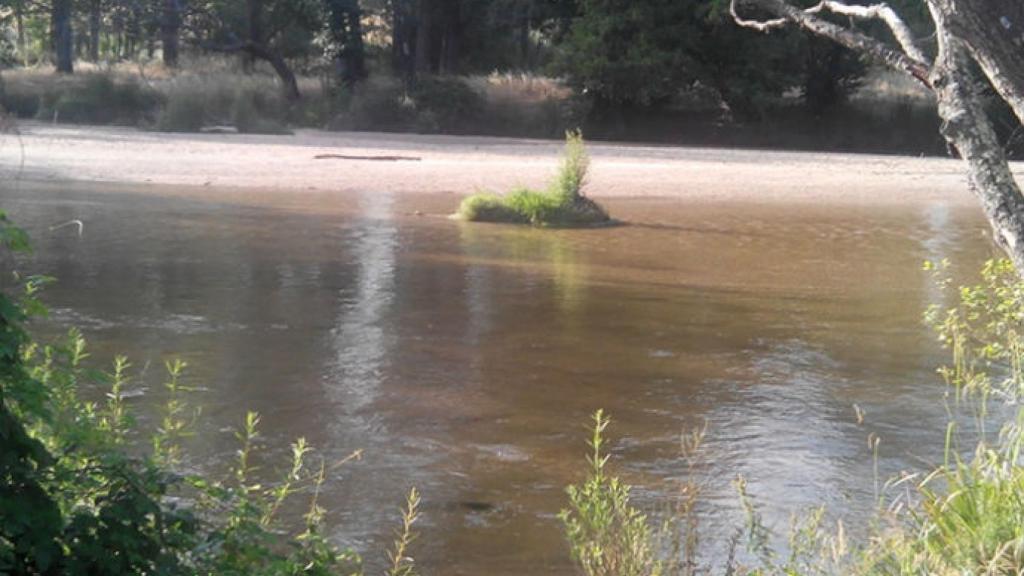 Imagen de archivo del río Alberche en Santa Cruz de Retamar.