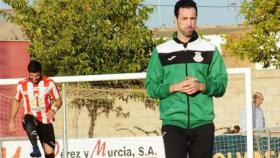 José Luis Fuentes, entrenador del Atlético Ibañés. Foto: At. Ibañés