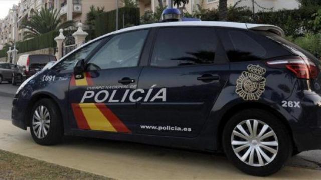 Un coche patrulla de la Policía Nacional