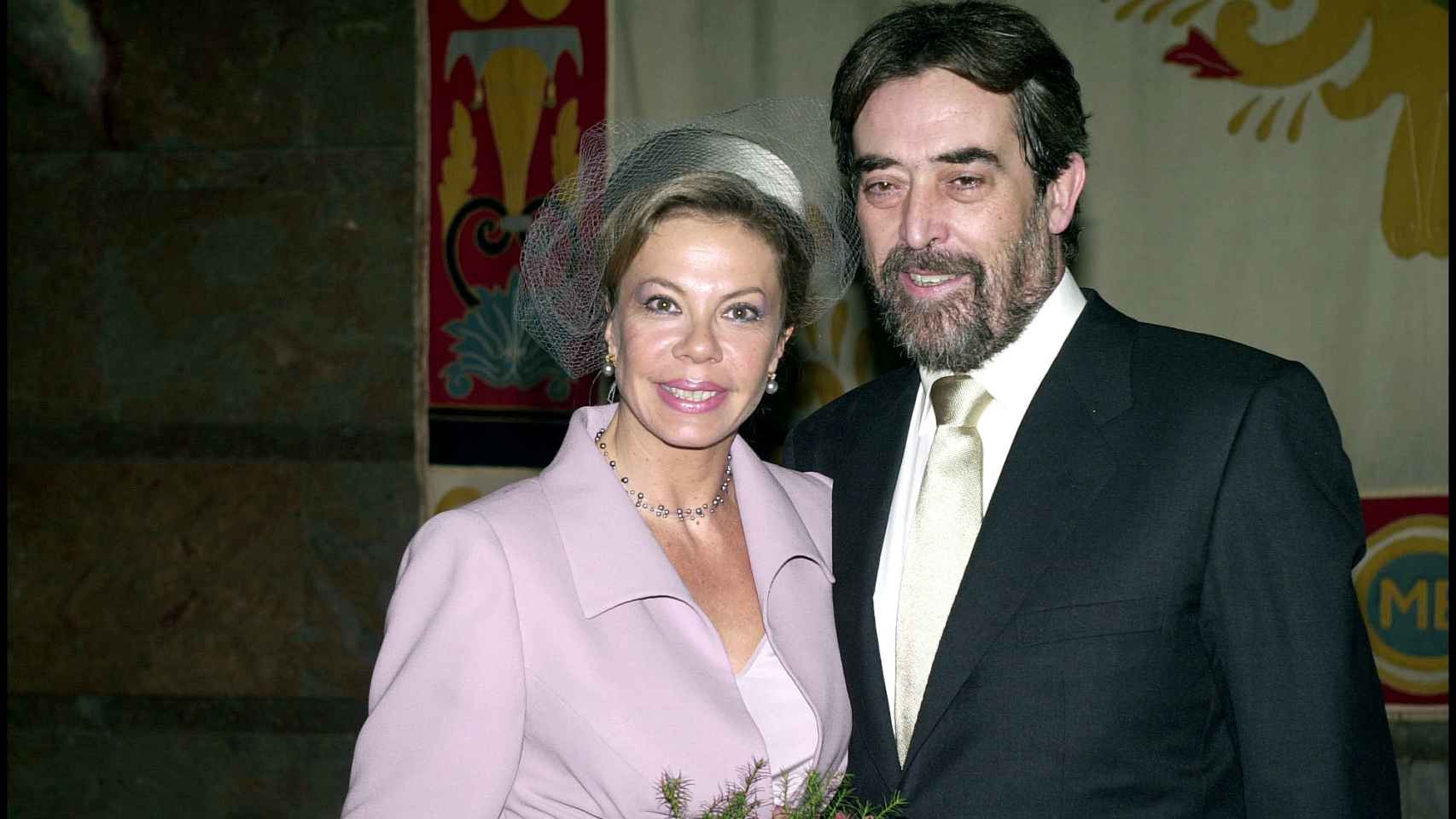 Mari Cruz Soriano, el día de su boda con Juan Alberto Belloch.