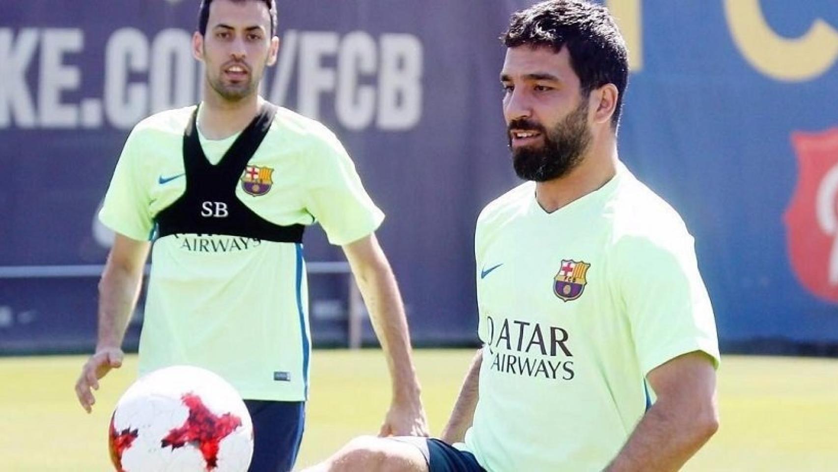 Arda Turán entrenando. Foto: Twitter (@ArdaTuran)