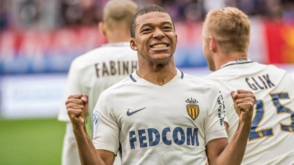 Mbappé. Foto: Twitter (@AS_Monaco)