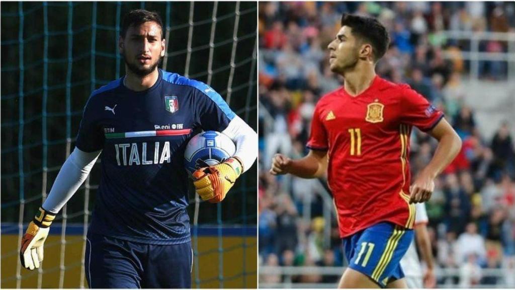 Donnarumma y Asensio se verán las caras en el Europeo sub21