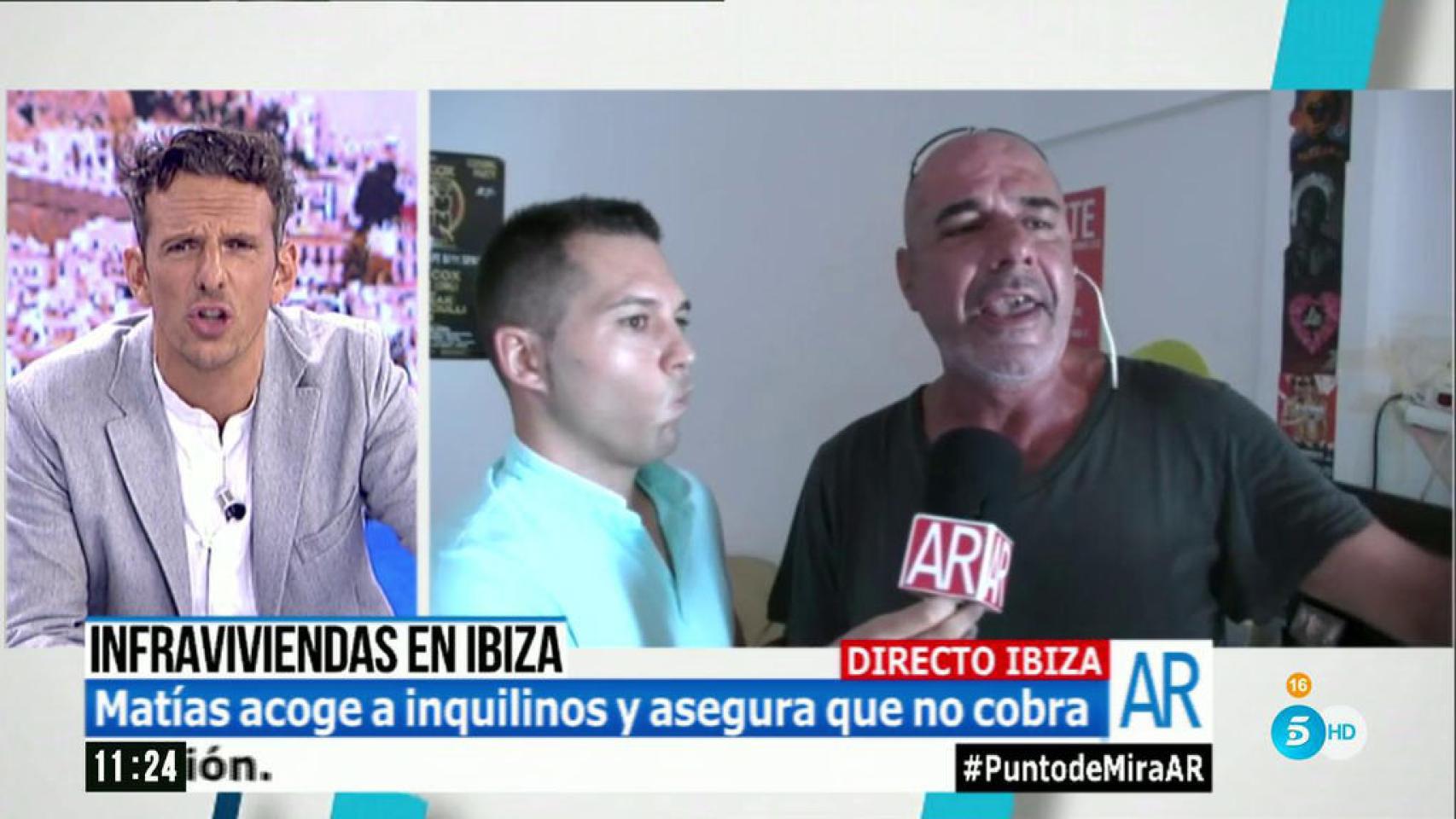 Tensión en 'Ana Rosa' al desmontar al estafador de Ibiza