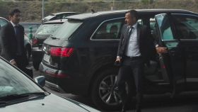 Jorge Mendes a su llegada a los juzgados de Pozuelo