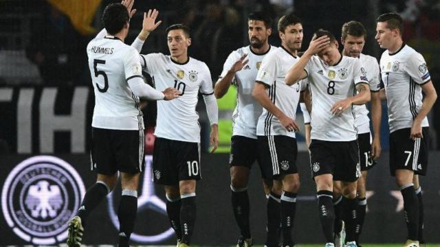 Alemania se prepara para su estreno en la Confederaciones. Foto Twitter (@DFB_Team)