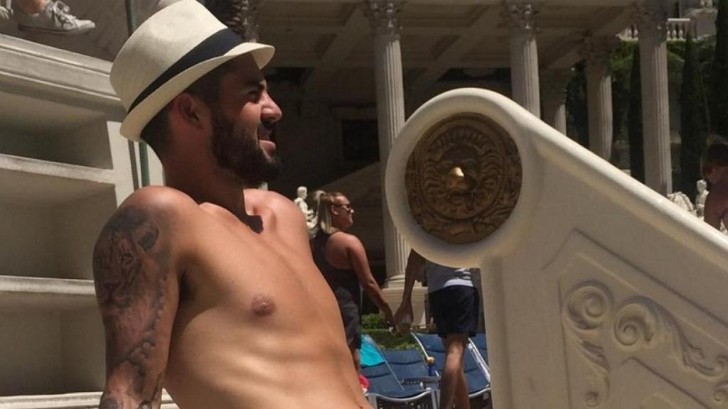 Isco durante las vacaciones: Foto: Instagram (@iscoalarcon)