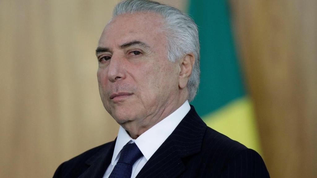 El presidente de Brasil, Michel Temer.