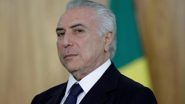 El presidente de Brasil, Michel Temer.