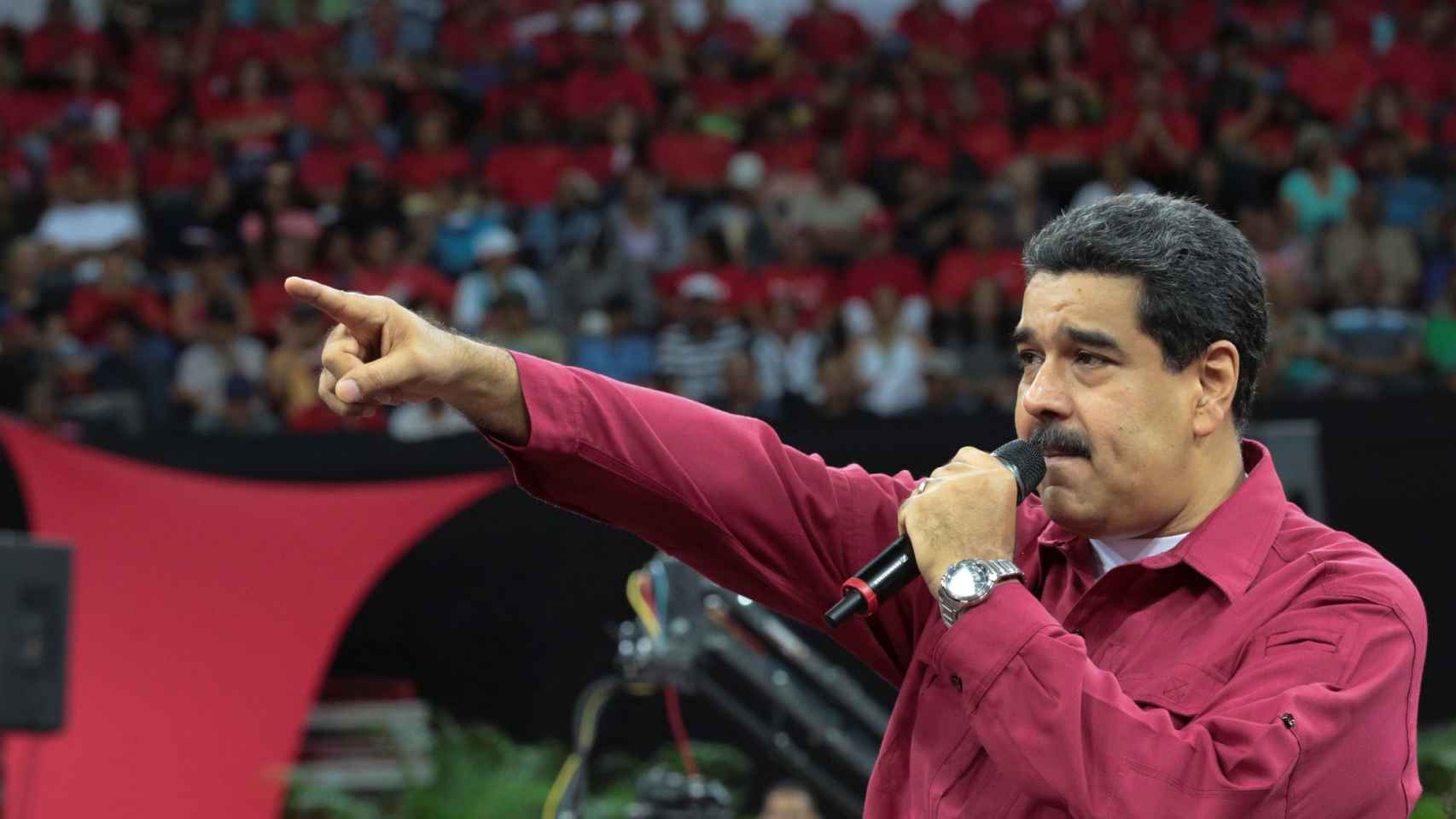 Maduro, durante el discurso en el que ha lanzado su propuesta sobre la Asamblea Nacional.