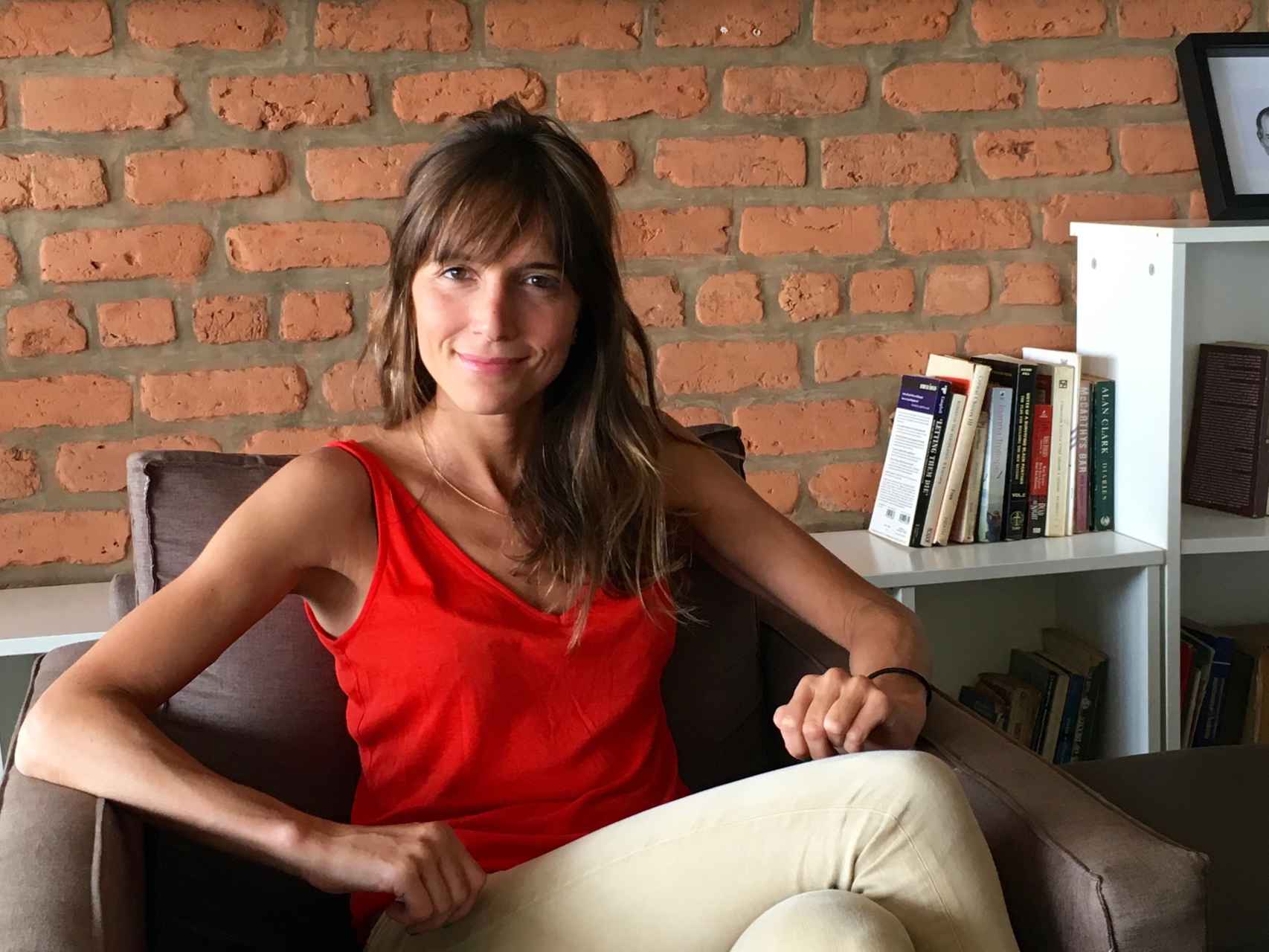 La escritora Laura Ferrero.