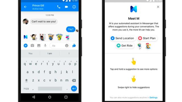 Facebook M, la inteligencia artificial, ya se puede usar en España