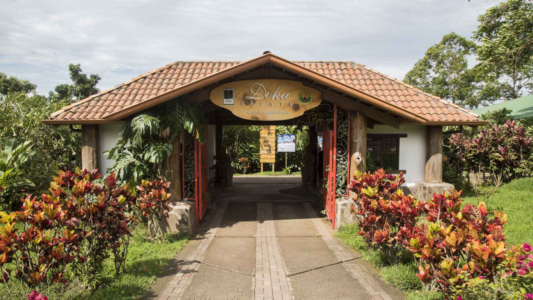Doka Estate, en Sabanilla de Alajuela, es una de las plantaciones de café más conocidas del país.