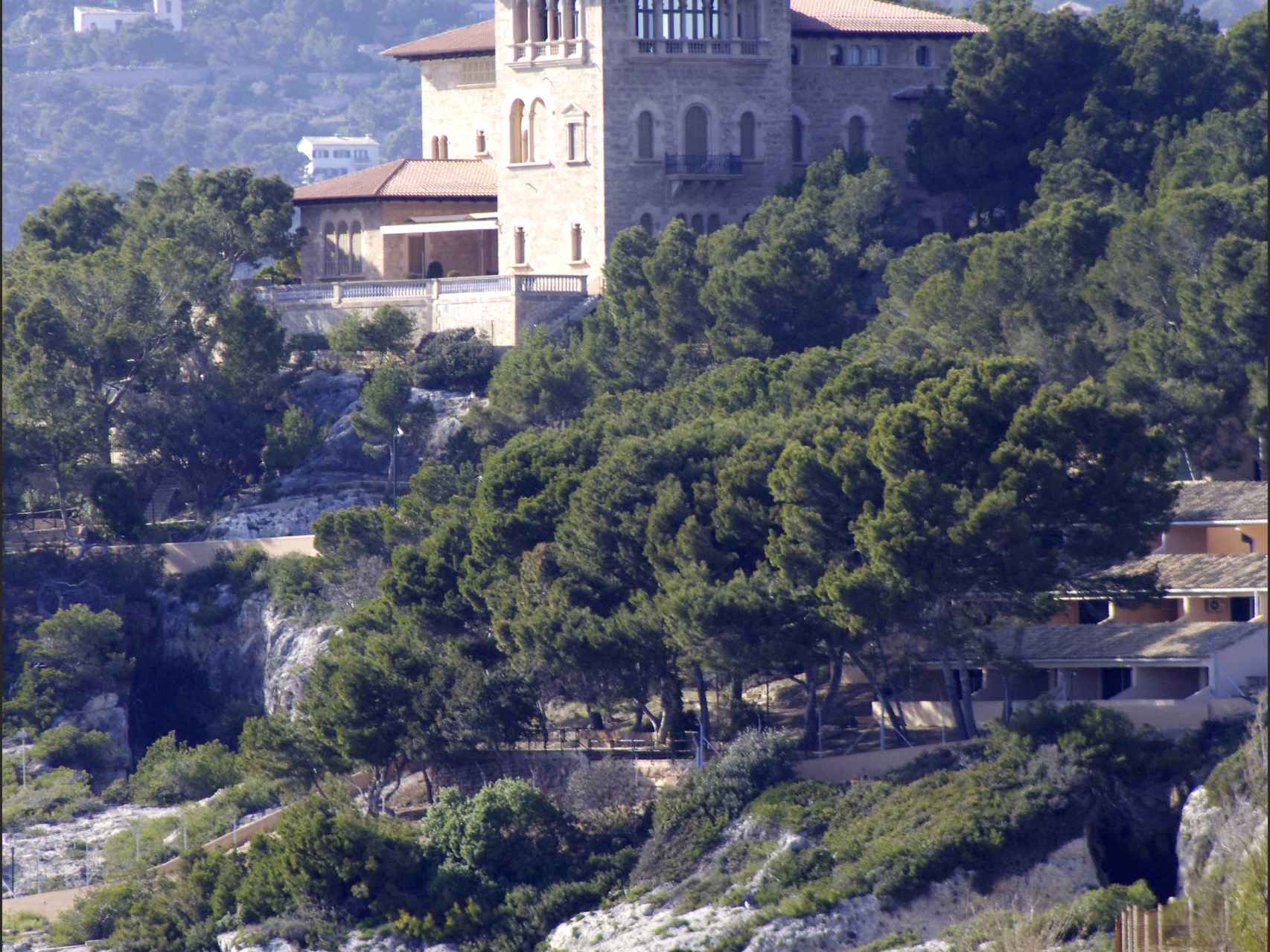Imagen de Marivent, en Palma de Mallorca.