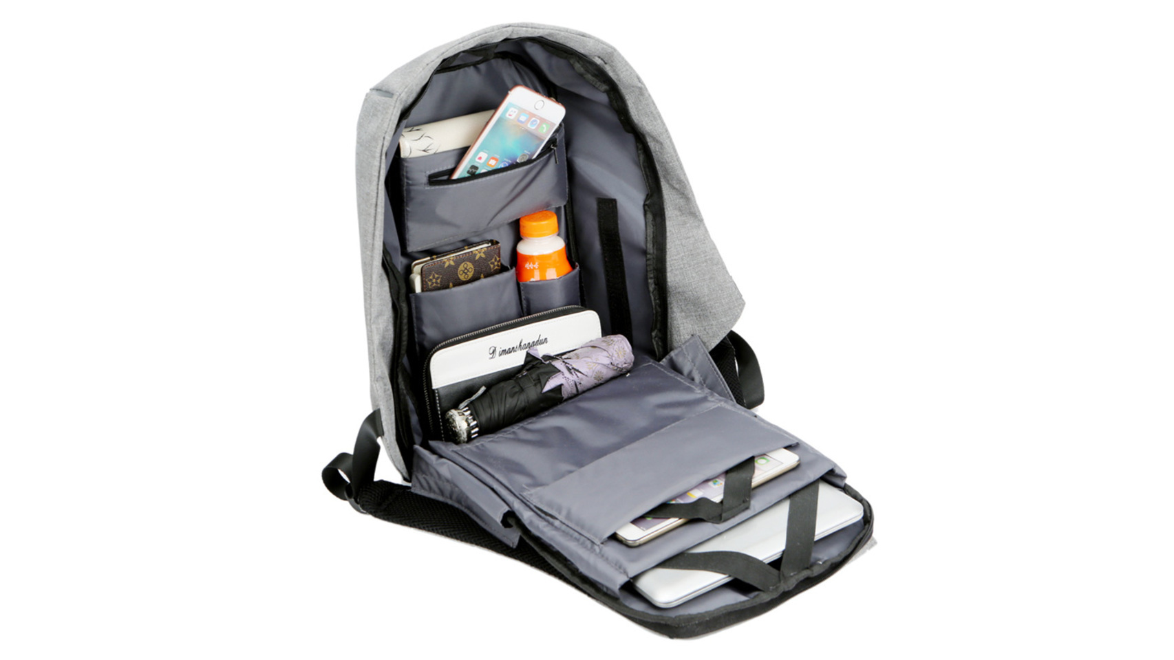 Bobby-backpack-Waterproof-XD-DESIGN-Security-Multi-Function-Backpack-School-Reversible-with-USB-Charging-Port-Laptop