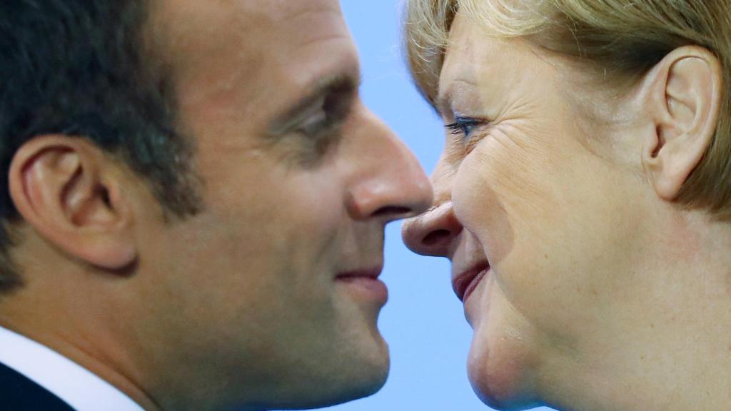 Merkel y Macron este jueves en Berlín