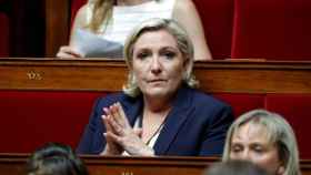Marine Le Pen en el Parlamento francés.