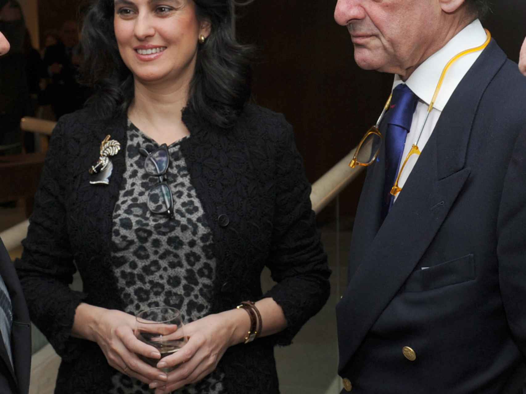 Mario Conde junto a su exmujer María Pérez-Ugena.