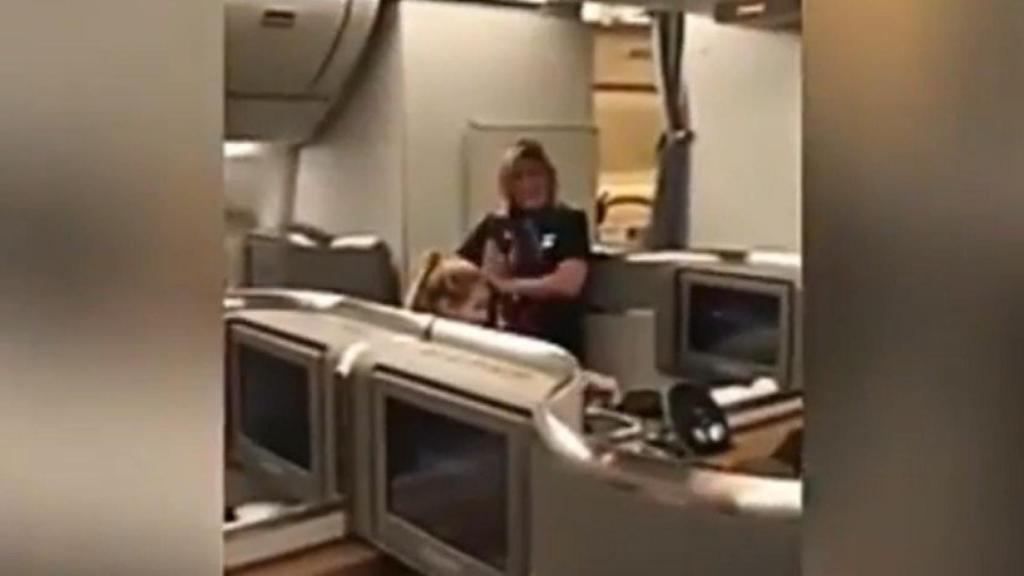 Una azafata baila el 'Waka waka' a Shakira en pleno vuelo