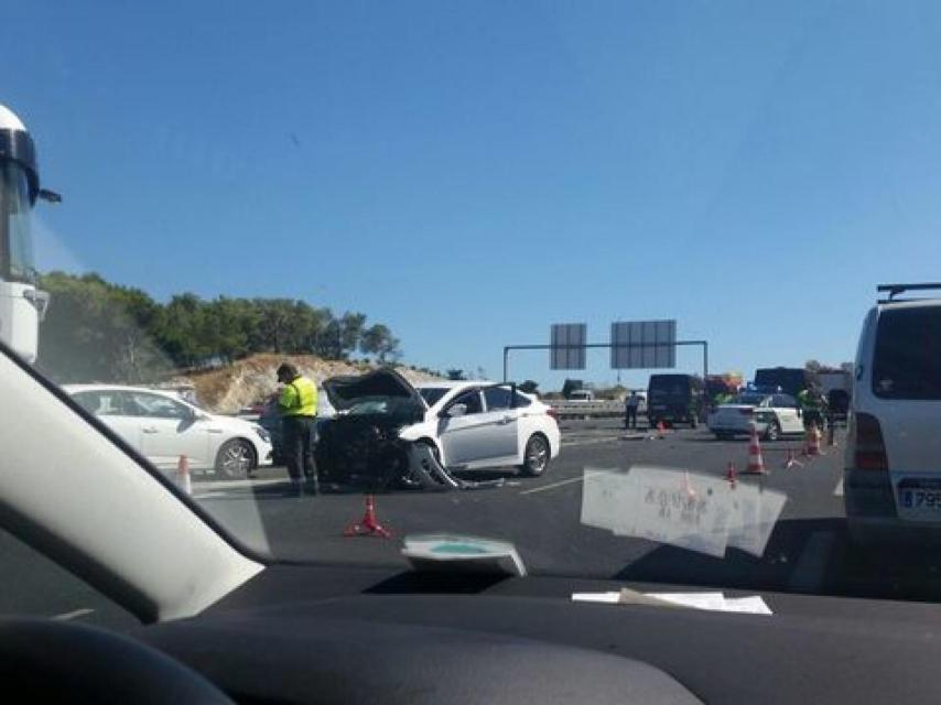 Imagen del accidente de Torremolinos.