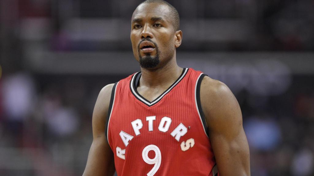 Serge Ibaka con los Toronto Raptors la pasada temporada.