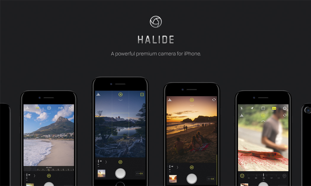 halide app camara iphone
