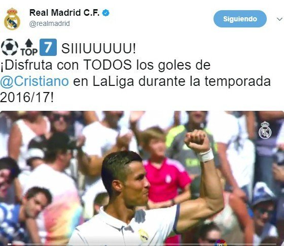 El Real Madrid presume de Cristiano en las redes sociales y celebra su continuidad