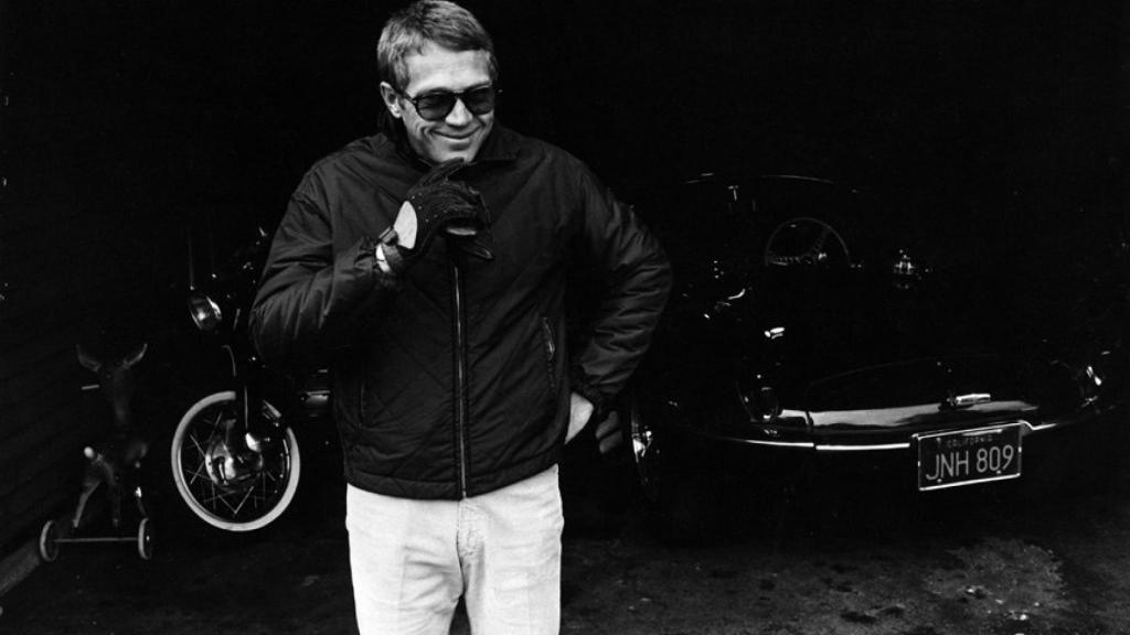 Imagen de la campaña de Steve McQueen para la firma de gafas Persol.