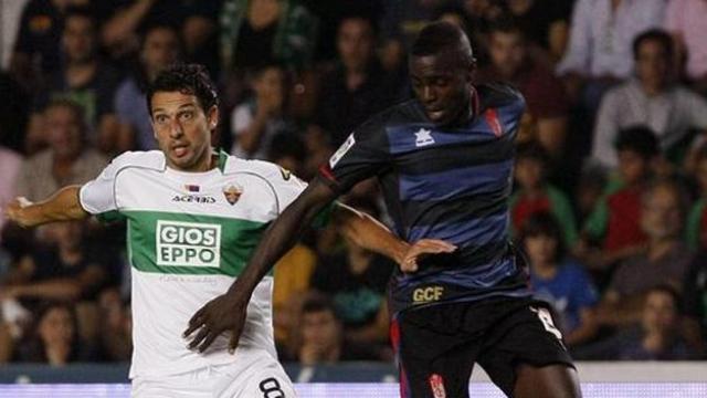 Imagen del Elche-Granada de 2013 en la décima jornada de Liga.