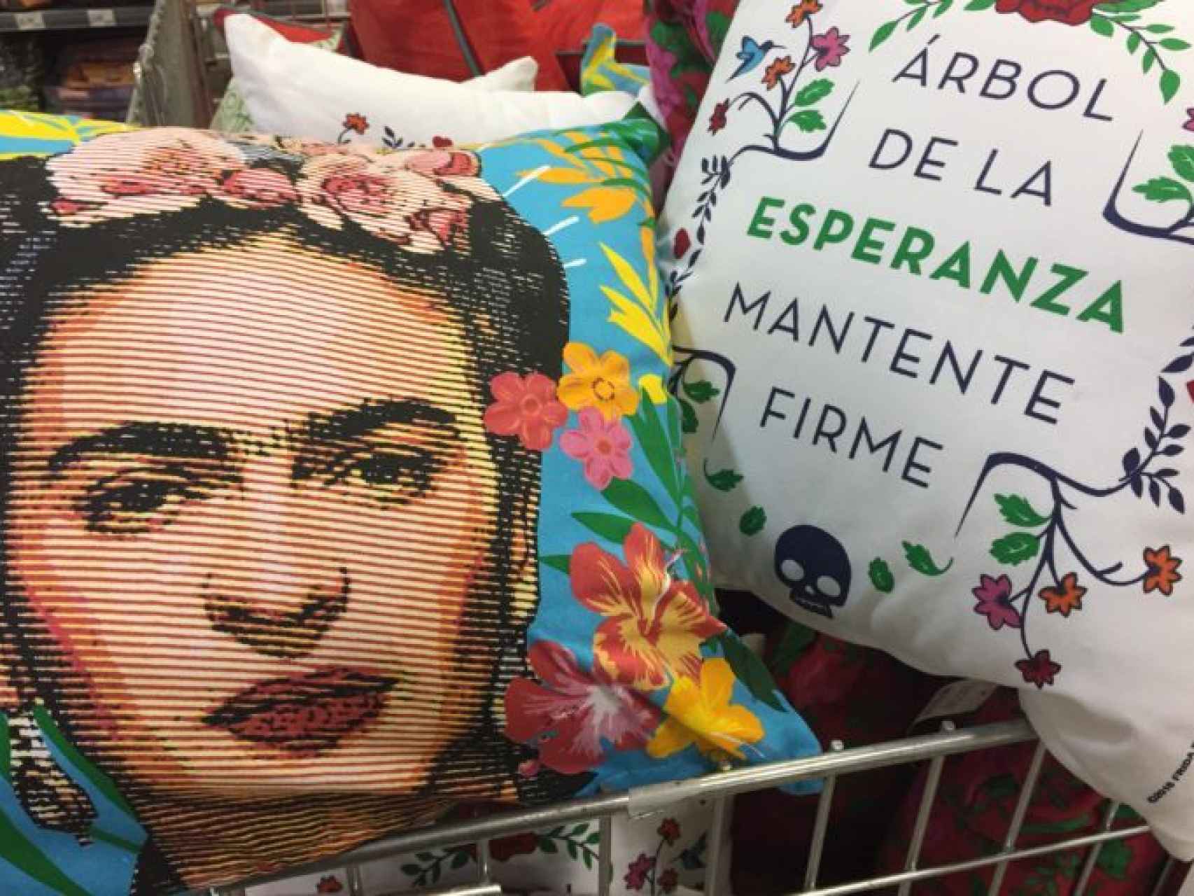 Merchandising de Frida Kahlo.