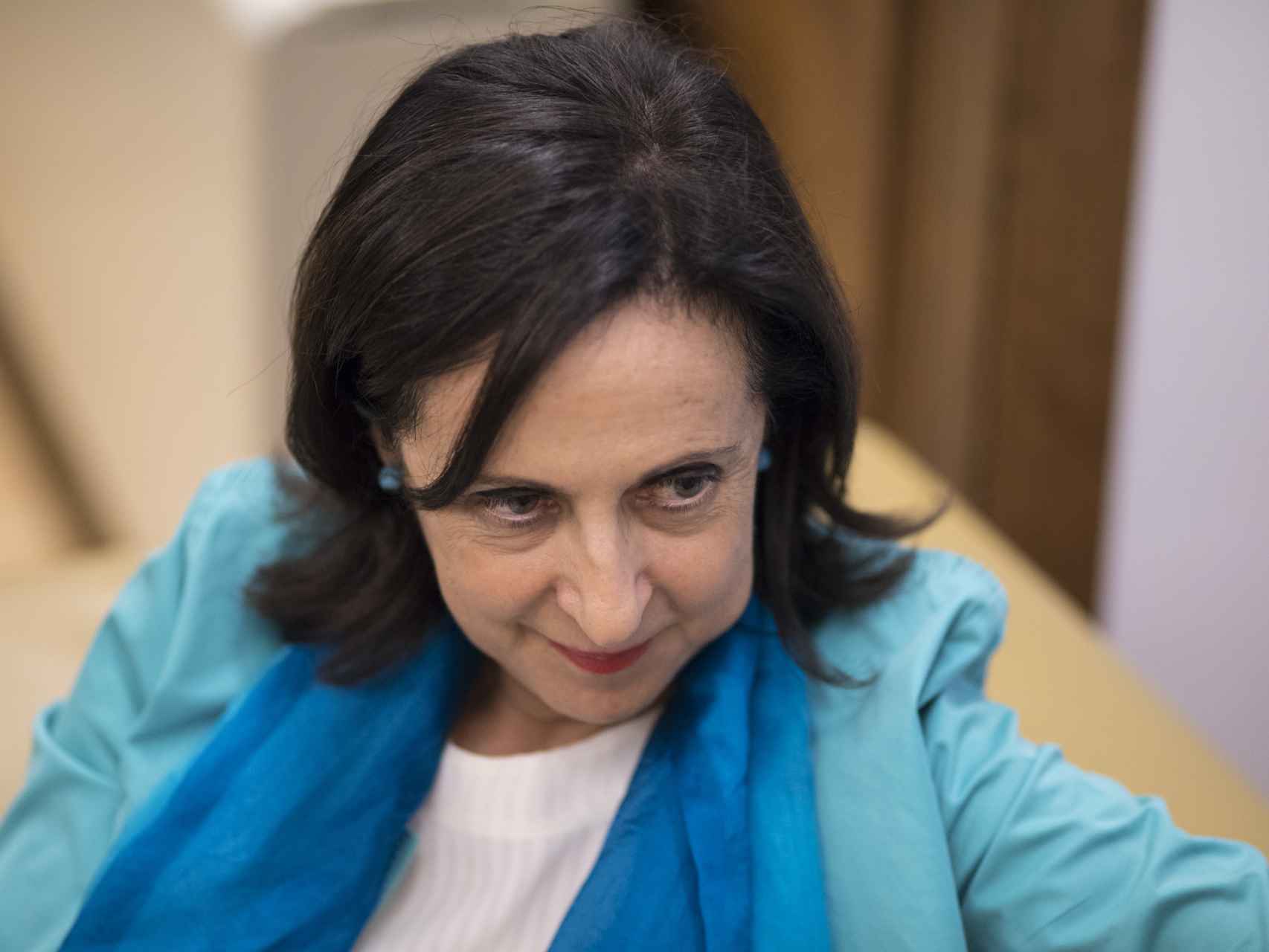 Margarita Robles apoyó siempre a Pedro Sánchez, incluso tras su dimisión forzada en el Comité Federal del 1 de octubre del año pasado.