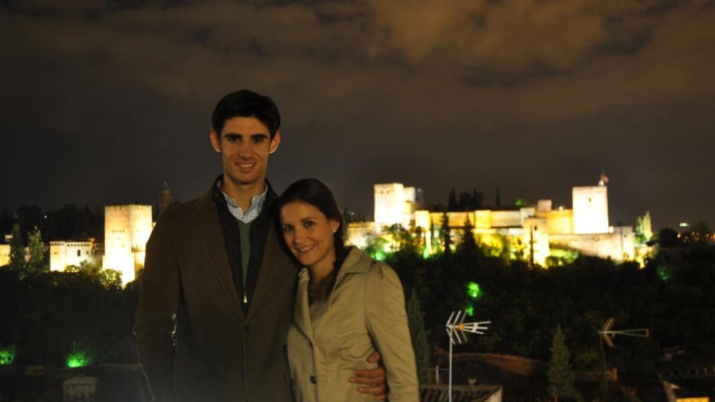 Víctor Barrio y Raquel Sanz en una fotografía de sus redes sociales.