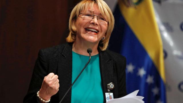 La fiscal general venezolana, Luisa Ortega.