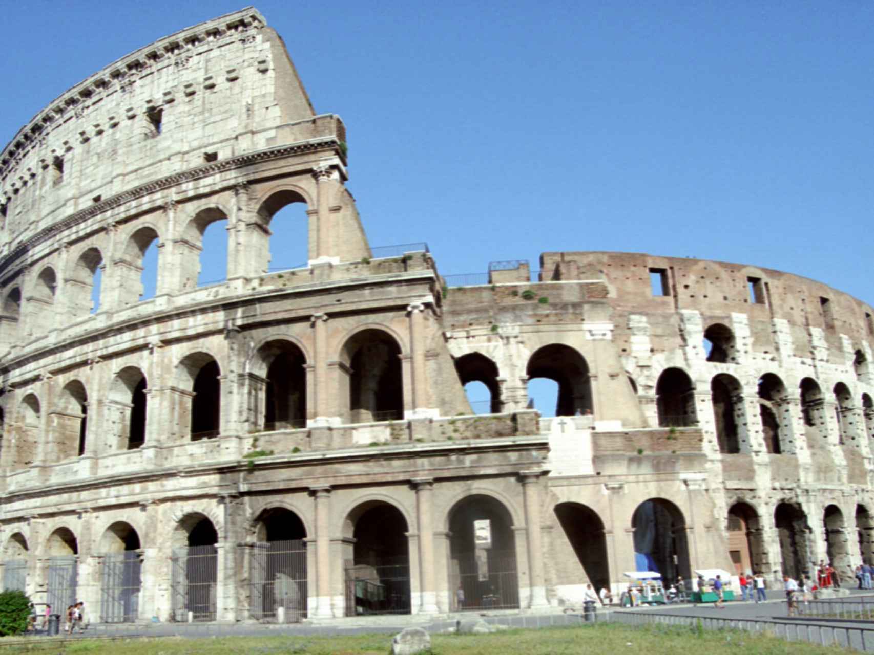El coliseo romano, una de las arquitecturas vivas después de 2000 años.