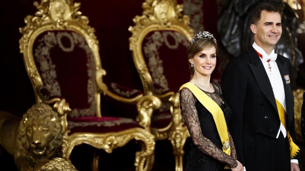 Los reyes Felipe VI y Letizia.