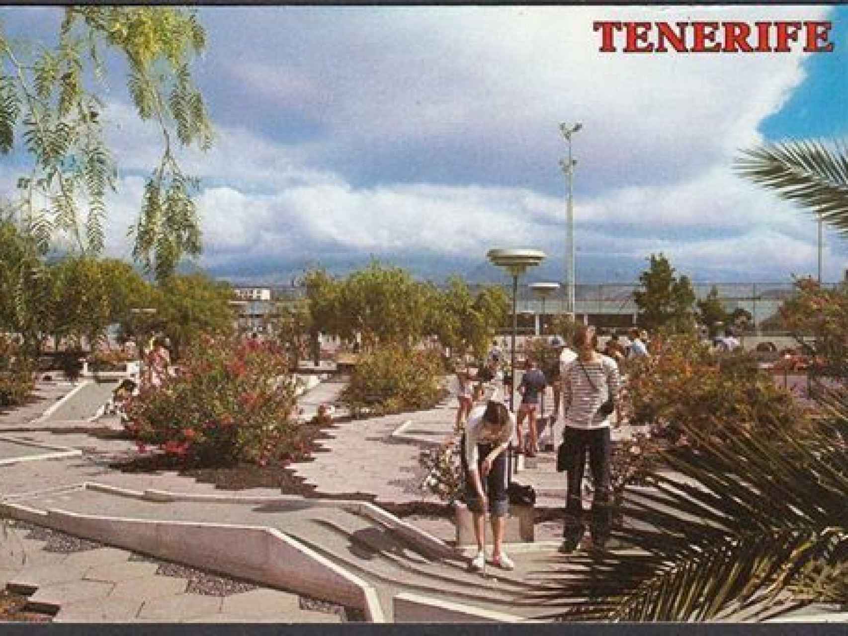 Ten-Bel era una de las estampas más típicas de las postales y souvenirs de Tenerife