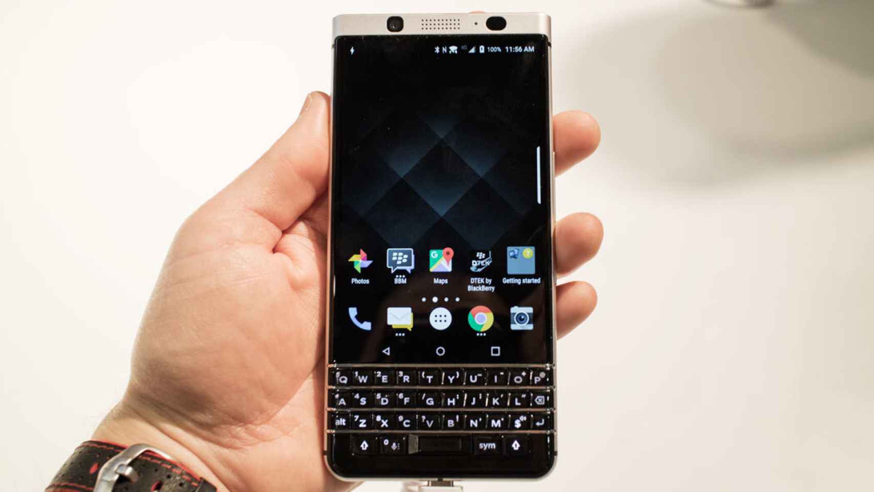 La BlackBerry KeyOne arregla su pantalla, pero no lo sabrás al comprarlo