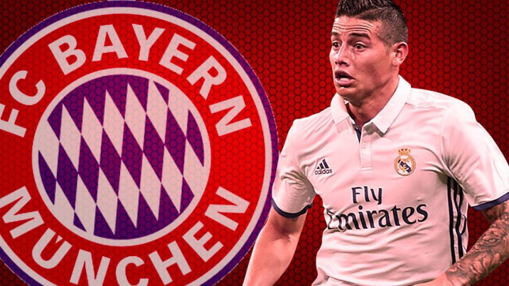 James Rodríguez, nuevo jugador del Bayern