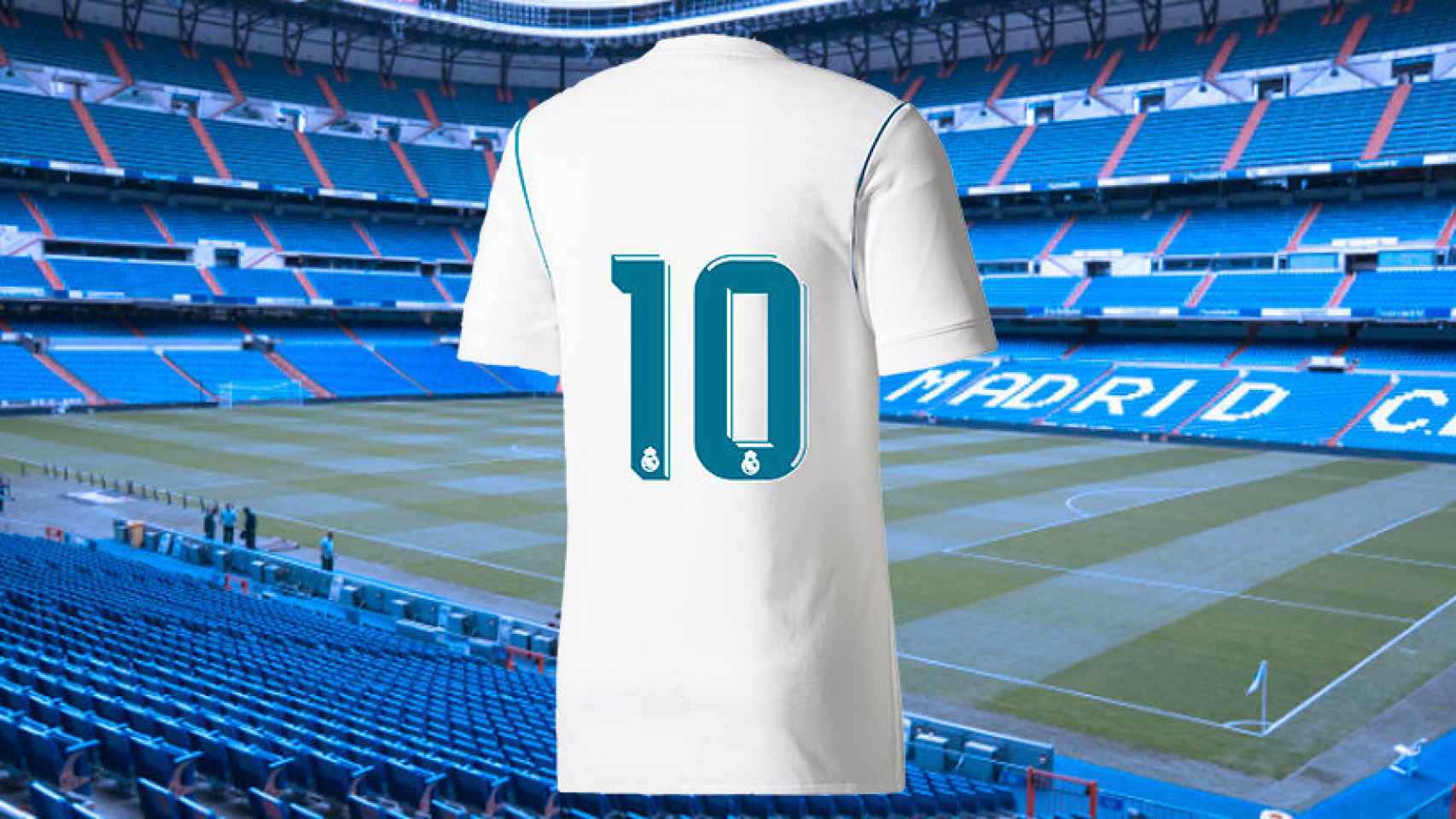Camiseta '10' del Real Madrid