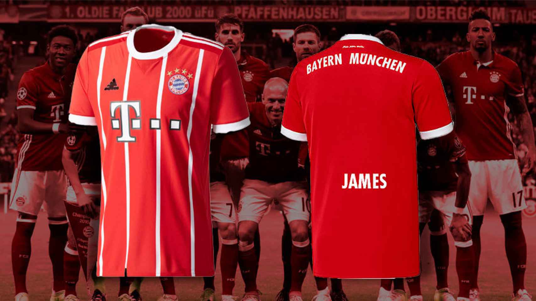 James Rodríguez tendrá que cambiar el dorsal en el Bayern de Múnich