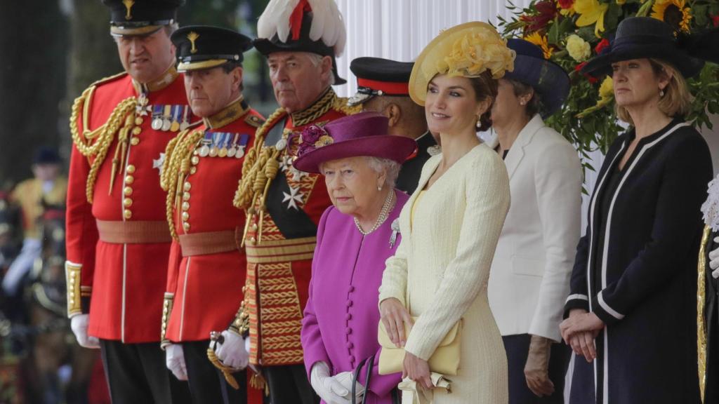 Primera visita oficial de los reyes a Londres.