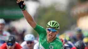 Kittel celebra su quinta victoria en la presetne edición del Tour.