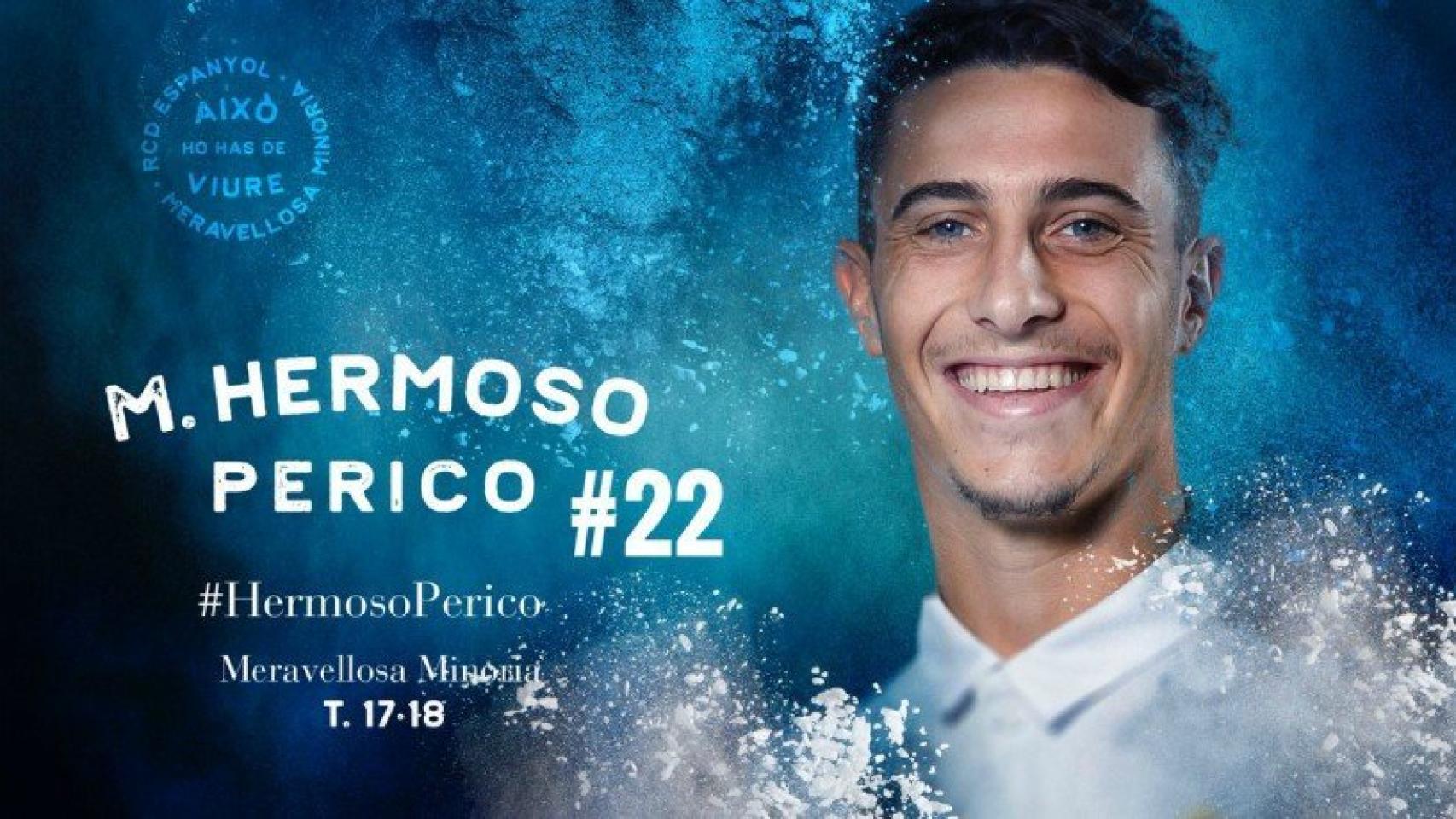 Mario Hermoso, nuevo jugador del Espanyol   Foto: rcdespanyol.com