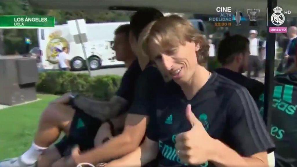 Modric, en UCLA, preparado para el primer entrenamiento de la pretemporada